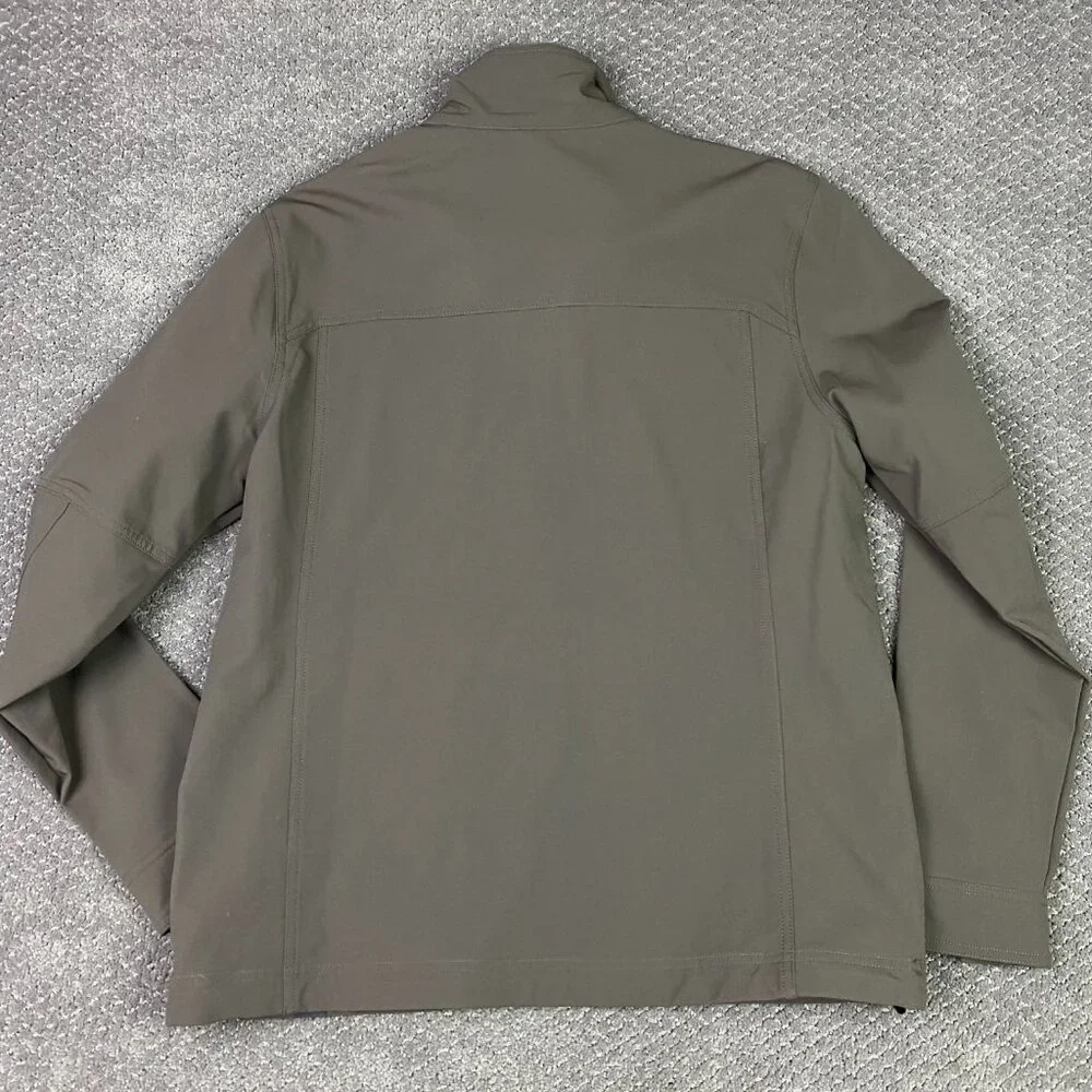 NWOT LL Bean All-Terrain Soft Shell Jacket Men's Large Brown Full Zip Stretch - Picture 6 of 13